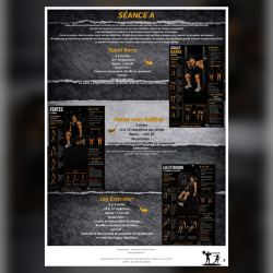 Programme 4 séances Homme - Brûle graisse (PDF) | Bodydaily