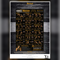 Programme 4 séances Homme - Brûle graisse (PDF) | Bodydaily