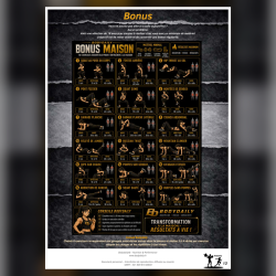 Programme 4 séances Femme - Brûle graisse (PDF) | Bodydaily
